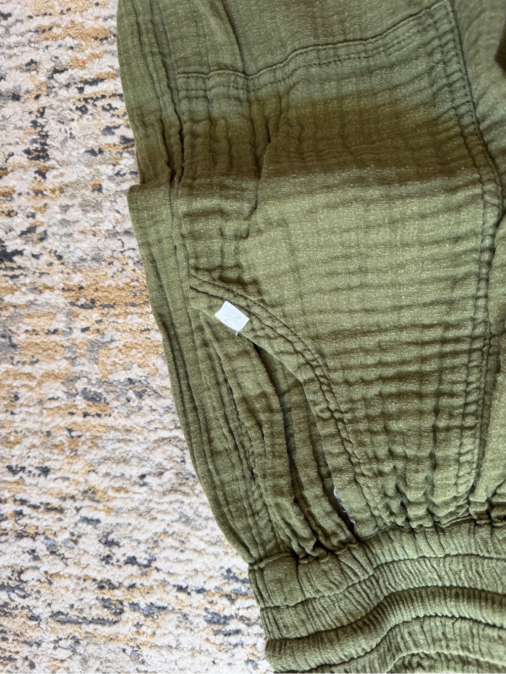 OUT FROM UNDER Cabot
Utility Lounge Pants, size S, khaki - Picture 5 of 7